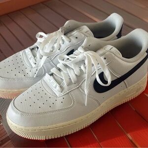 Women's Nike Air Force 1 '07 NN White/Obsidian-Pale Ivory (FZ6768 100) US SZ 9